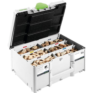Festool 1060-Piece Tenon Assortment Systainer3 w/ Cutter for DOMINO DF 500 576794
