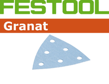 Load image into Gallery viewer, Festool Granat 180G Delta Sanding Sheet STF V93/6, 100-Pack 497396