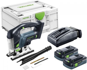 Festool CARVEX Cordless Jigsaw PSBC 420 EBI-Plus w/ 4.0Ah Battery Kit 576535