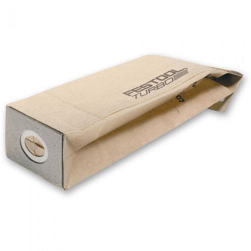 Festool Turbo Dust Bag for RTS 400/DTS 400/ETS 125 TF-RS 400/5, 5-Pack 489128