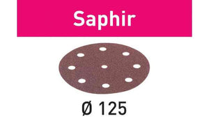 Festool Saphir 5 in. 50G Sanding Disc STF D125/8, 25-Pack 493126