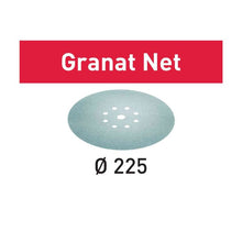 Load image into Gallery viewer, Festool Granat Net 9 in. 100G Planex Sanding Disc STF D225, 25-Pack 203313
