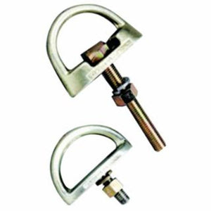 Honeywell Miller Bolt Anchorage Connectors, D-Bolt Anchor, 3/4 in Thick, 1/2 in Dia Bolt
