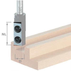 Festool Replacement blade HW-WP 25x5,5x1,1 (4x) 491387