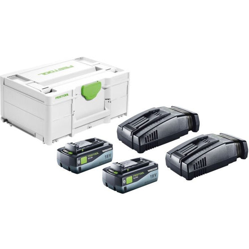 Festool 577328 Energy Set SYS 18V 2x8,0/2xSCA16 US