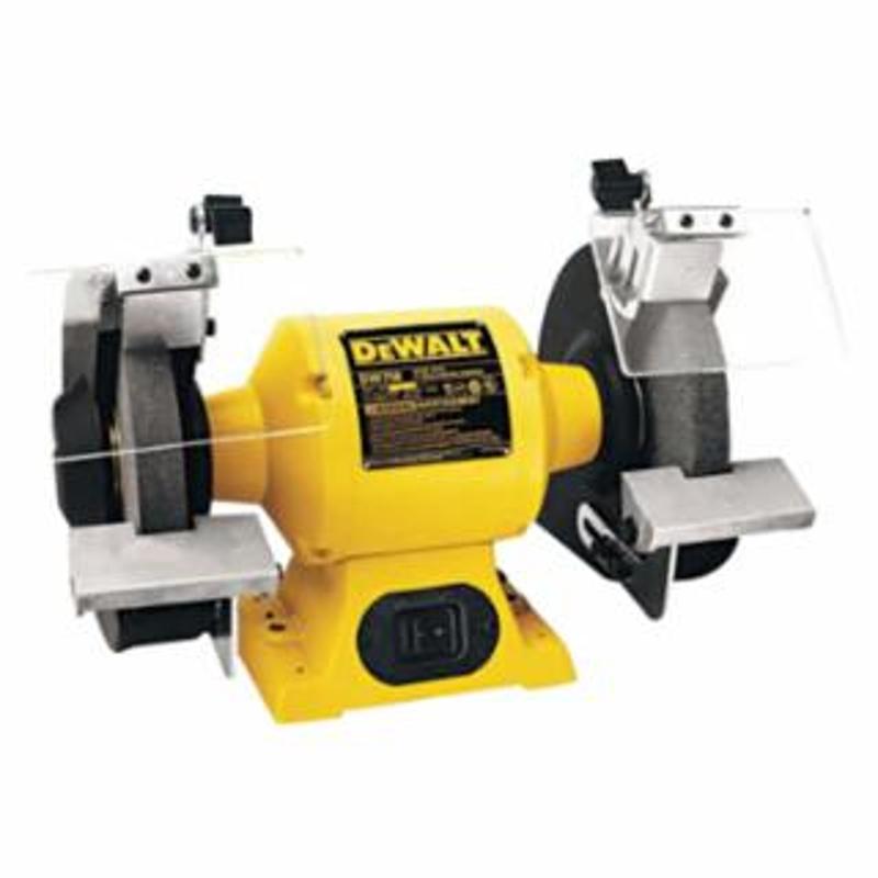 DeWalt Bench Grinder, 8 in, 3/4 hp, Phase 1, 3600 RPM 
1 EA / EA