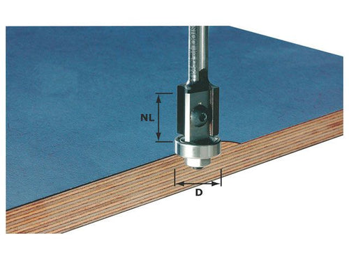 Festool Flush trim bit HW D19/20 491082