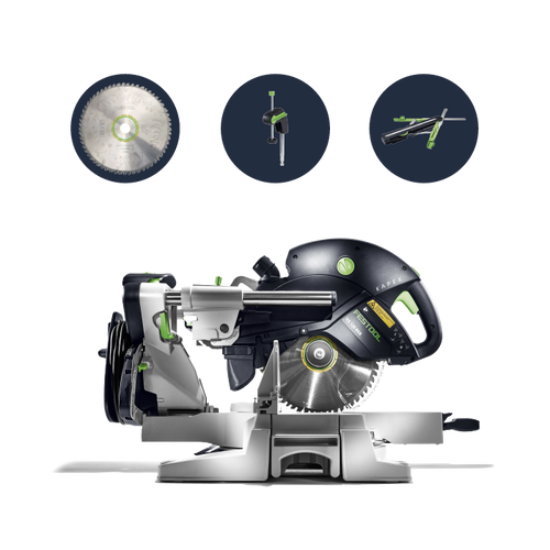 Festool 575306 KAPEX Sliding Compound Miter Saw KS 120 REB