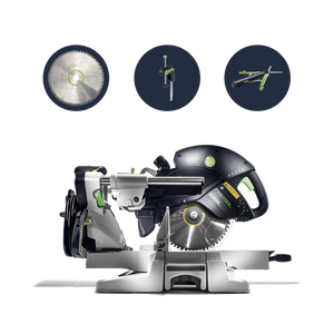 Festool 575306 KAPEX Sliding Compound Miter Saw KS 120 REB
