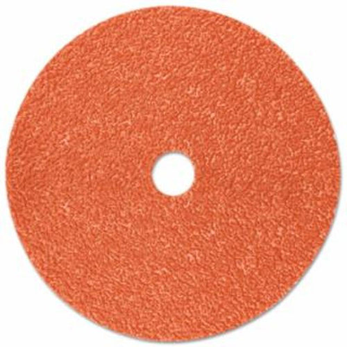 3M Cubitron™ II 987C Fibre Disc, Precision Shaped Ceramic Grain, 4-1/2 in dia, 7/8 arbor, 36 Grit, Threaded Hole 100 EA / Case