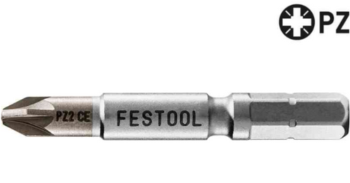 Festool Centrotec Pozidrive Driver Bit 2-50 mm, 2-Pack 205070