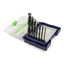 Load image into Gallery viewer, Festool Brad Point Drill Bit Set BKS D 1/8 in.-1/2 in. CE/W/7 577483