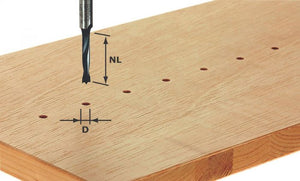 Festool Dowel Drill HW 10X30mm 491069