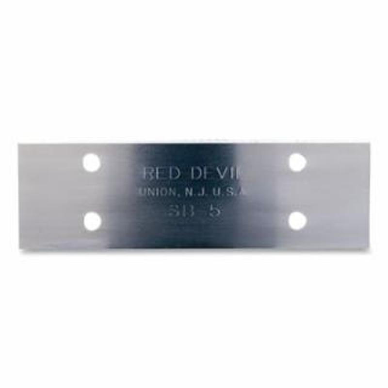 RED DEVIL Wallpaper Stripper Replacement Single-Edge Blades, 3 in L, Used with 3241, 2 EA/CD 2 EA / CD