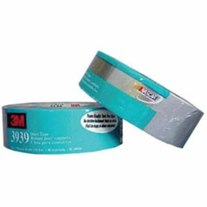 3M Heavy-Duty Silver Duct Tape 3939, Silver, 48 mm x 54.8 m x 9.0 mil