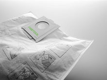 Load image into Gallery viewer, Festool 498411 SELFCLEAN Filter Bag for CT MIDI, 5-Pack