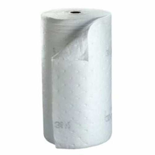 3M High-Capacity Petroleum Sorbent Roll, Absorbs 73 gal, 38 in x 144 ft 1 RL / RL