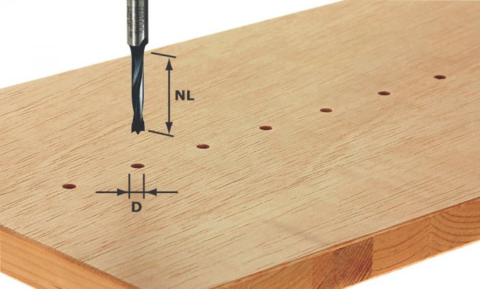 Festool Dowel Drill HW 8x30mm 491068