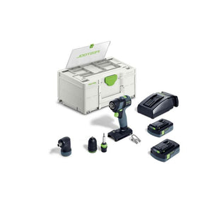 Festool Cordless Drill TXS 18 Set w/ 4.0Ah Battery Kit 576903