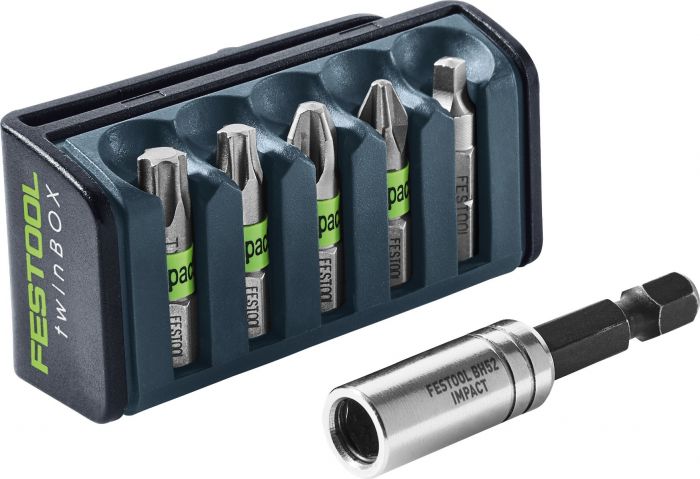 Festool 5-Piece Impact Bit Set w/ Magnetic Holder for TID 18 204382