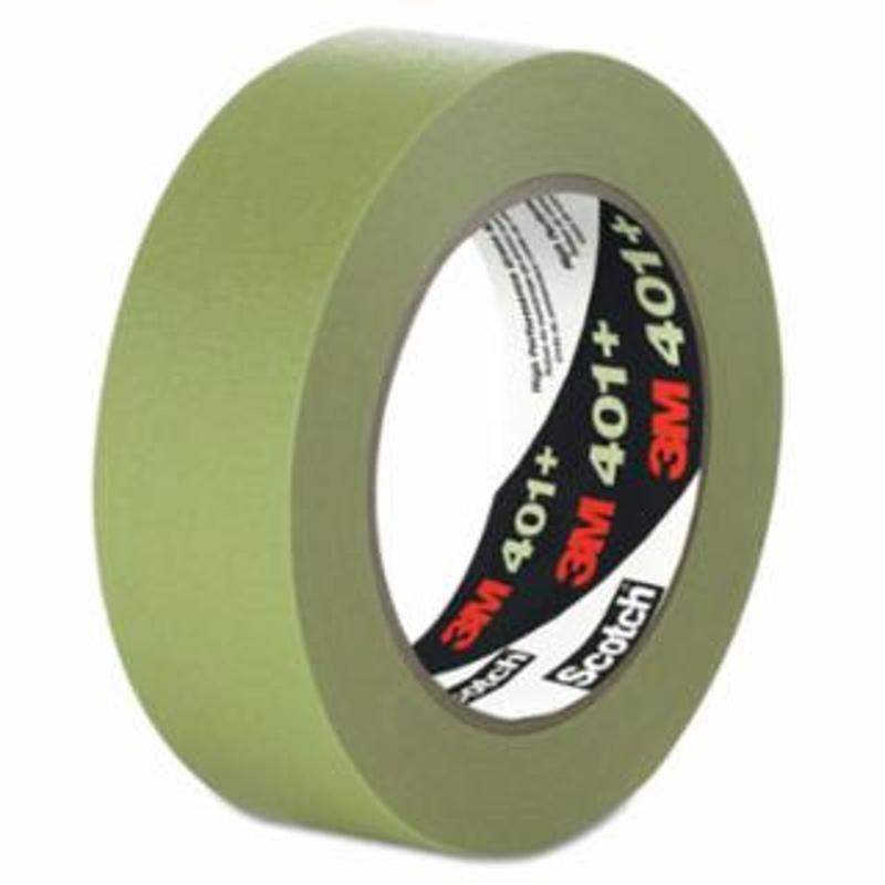 3M 401+ High Performance Masking Tape , 48mm X 55 m, Green