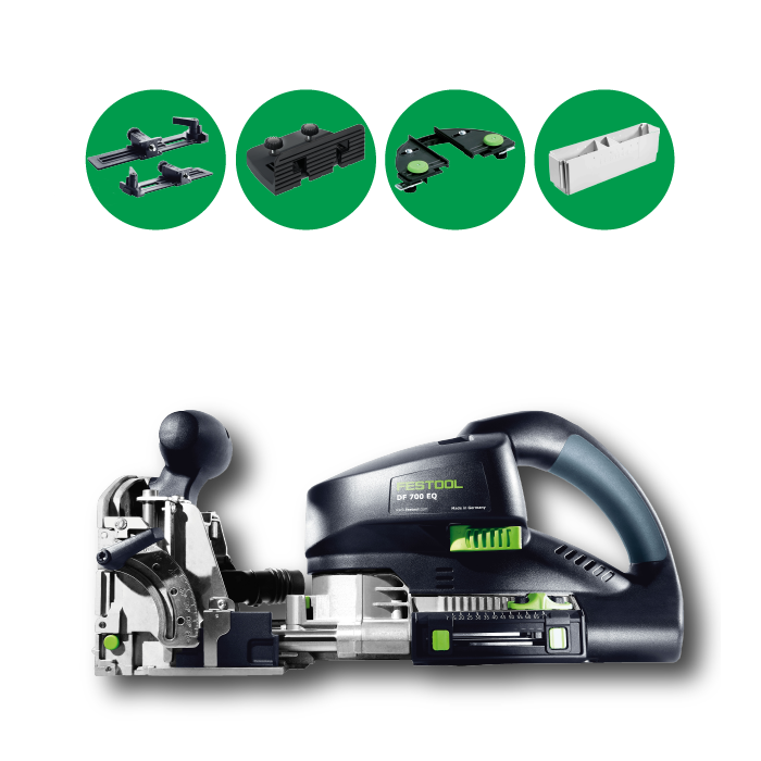 Festool DOMINO XL Joiner DF 700 EQ-Set 576431