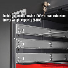 Load image into Gallery viewer, MechMaxx Heavy Duty Modular Drawer Cabinet - 11 Drawer, 59" H x 28.5" W x 28.5" D Tool Storage Organizer, Steel Construction