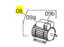 Load image into Gallery viewer, SIMEL Heater Motor Replacement Part for Blaze 300 Heater