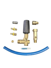 Load image into Gallery viewer, Unloader Made Ready Kit 2300 PSI with BRV31 Easy Start Unloader for Pumps with 1/2" Inlet and 3/8" Outlet