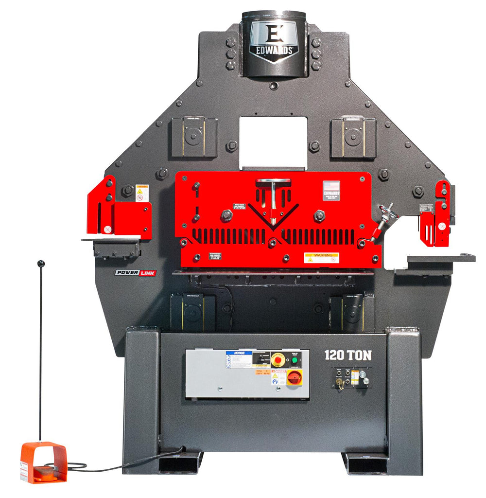 Edwards 120 Ton Ironworker 3 Phase, 575 Volt with PowerLink
