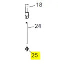 Load image into Gallery viewer, Brass Fitting 1/4" Male x M12x1.75 Male for Blaze 100 Diesel Heater