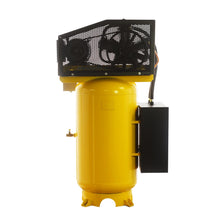 Load image into Gallery viewer, EMAX ESS07V080Y1 Silent Air Industrial 7.5HP 3CYL Two Stage 1Ph 26CFM 80 Gallon Air Compressor w/isolator pads - Splash Lube Pump