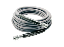 Load image into Gallery viewer, MTM Hydro 3/8" Kobrajet Gray Hose, 4300 PSI, 50 FT, Non-Marked, SS QC's - 29.8234