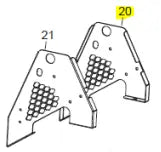 Load image into Gallery viewer, Right Side Panel (DX) Replacement for Flame 115 Heater