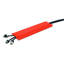Load image into Gallery viewer, 2-Channel Fastlane Drop-Over Cable Protector for 1" Cables, Orange — image 7 of 8