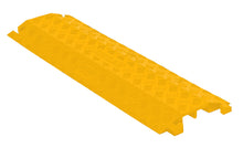 Load image into Gallery viewer, 2-Channel Fastlane® Drop-Over Cable Protector for 1" Cables, Yellow - FL2X1.75-Y