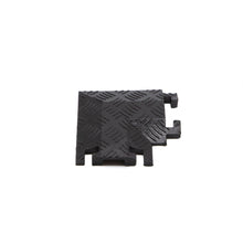 Load image into Gallery viewer, 90 Degree Right Turn for FL1X1.5, 1-Channel Fastlane Drop-Over Cable Protector, Black — image 2 of 3