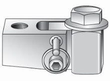 Load image into Gallery viewer, Billet, Fold-Down, Tab Mount Bracket