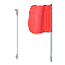 Load image into Gallery viewer, General-Purpose 8' Non-Lighted Warning Whip Split Pole w/ Quick Disconnect Base 12" Orange Plain Flag — image 2 of 2