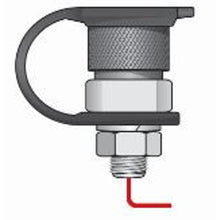 Load image into Gallery viewer, Female Quick Disconnect Base Mount with 12 Pigtail and Debris Cap (Hardwire) — image 2 of 2