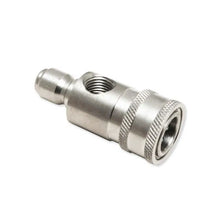 Load image into Gallery viewer, MTM Hydro Stainless Top Mount Pressure Gauge Fitting with Port