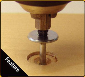 FAST CAP FLUSHMOUNT DRILL BIT SYSTEM