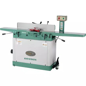 Grizzly G0490X - 8" x 76" Jointer with Parallelogram Beds and Spiral Cutterhead