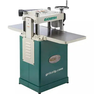 Grizzly G0891 - 15" 3 HP Fixed-Table Planer with Helical Cutterhead