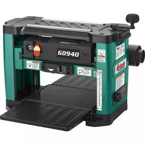 Grizzly G0940 - 13" 2 HP Benchtop Planer With Helical Cutterhead