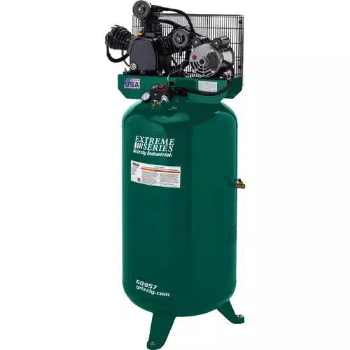 Grizzly PRO G0957 - 80-Gallon 5 HP Extreme Series Air Compressor