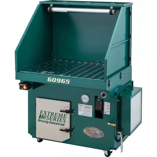 Grizzly G0965 - 2HP Metal/Grinding Downdraft Table - Extreme Series