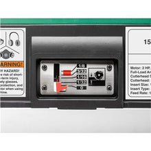Load image into Gallery viewer, 15" 2 HP Benchtop Planer with Spiral Cutterhead