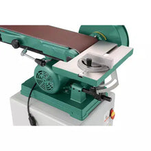 Load image into Gallery viewer, Grizzly G1014ZX - 6&quot; x 48&quot; Belt/9&quot; Disc Combo Sander with Cabinet Stand