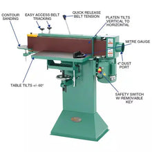 Load image into Gallery viewer, Grizzly G1140 - 6&quot; x 80&quot; Floor Model Edge Sander